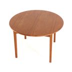 H. Sigh & Sons Ronde Verlengbare Eettafel Deens Vintage thumbnail 10