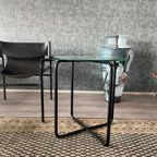 Vintage Bauhaus Glazen Bijzettafel thumbnail 13