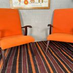 2x Vintage Fauteuil thumbnail 4