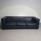 Camin Wittmann Sofa Black Leather thumbnail 6