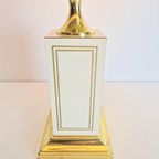 Vintage Le Dauphin Messing Kristal Tafellamp '70 Regency thumbnail 8