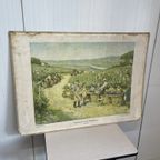 Brocante Schoolplaat Wijnbouw Frankrijk Wandkaart thumbnail 3