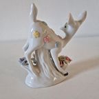 Jaren 60 Vintage Beeldje Hertje Bambi Porselein Beeld thumbnail 5