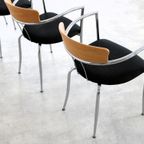 Vintage Stoelen | Eetkamerstoelen | Effezeta | Jaren 80 thumbnail 3