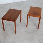 Vintage Sidetables | Bijzettafels | Jaren 60 | Teak thumbnail 2