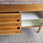 Vintage Sideboard Van Palette Lengte 210cm thumbnail 11