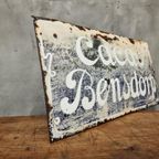 Antiek Emaille Reclamebord Cacao Bensdorp 1900 thumbnail 8
