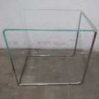 Vintage Glazen Bijzettafel thumbnail 9
