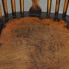 Elegante, Prachtige, Antieke Engelse Highback Windsor Eetkamerstoel thumbnail 7