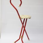 Ulysse Stick Stool C.S. By Ivan Loss For Sandrigarden, 1981 thumbnail 7