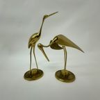 Large Mid Century Design Brass Birds , 1970’S thumbnail 7