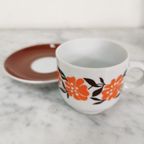Vintage Koffieservies 9 Delig Kop En Schotel Porseleinservies Thee thumbnail 11