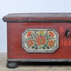 Folk Art Bruidskist, Anno 1849 thumbnail 9