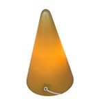 Sce France - Teepee Lamp - Glass Cone - Mustar Yellow, In Great Condition, Large Model (27Cm) thumbnail 3