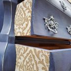 Ladekast - Buikkastje - Blauw Met Zilveren Details thumbnail 13