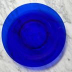 4x Dinerbord Donkerblauw Glas thumbnail 2