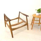 Vintage Fauteuil Frame Uit De Jaren 50 / 60 Stoel Opknapper thumbnail 3