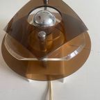 Vintage Herda Wandlamp. 70’S Wandlamp Pop Art. Plexiglas Wandlamp. Herda Nederland thumbnail 4