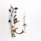 Brocante – Bloemetjes Lamp -(th46) thumbnail 6