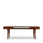 Deens Design Palissander Salon Tafel Van dyrlund 1960s thumbnail 4