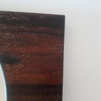 70's Vintage Spiegel Palissander Retro Spiegel thumbnail 5