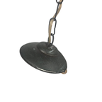 Amsterdamse School - Lantaarnlamp - Hanglamp - Koper - Glas - 1E Kwart 20E Eeuw thumbnail 9