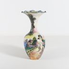 Unique Italian Glazed Floor Vase From 1960’S thumbnail 2