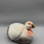 Art Deco Watervogel Porselein Parelmoerglans thumbnail 8