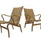 Vintage Originele Mid Century Fauteuils "Eva" Bruno Mathsson thumbnail 3