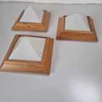 Vintage Jaren 60 70 Scandinavisch Design Grenen En Kunststof thumbnail 9