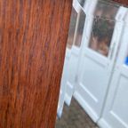 Oud Eiken Geslepen Spiegel Met Bobbin Kralen 50 X 36 Cm - Reliving thumbnail 6