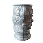 Tinnen Beker Toby Jug, Klein Formaat Hoogte 11 Cm. thumbnail 5