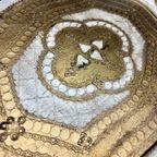 Florentijns Vintage Dienblad Creme/goud Groot thumbnail 5