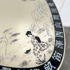 Vintage Tripod Bijzettafel / Side Table Chinese Stijl thumbnail 2