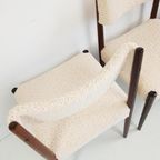 3 Vintage Bovenkamp? Stoelen Teddy Palissander Eetkamerstoel thumbnail 6