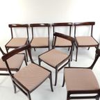 8 Tot 20 Vintage Stoelen Ole Wanscher Danish Dining Chairs thumbnail 3