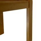 Vintage Minimalistische Eikenhouten Salontafel 80's Design thumbnail 15