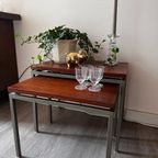 Set Van 2 Vintage Nesting Tables Mimi Set thumbnail 8