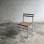 Italian Mid Century Chrome Design Chair thumbnail 12