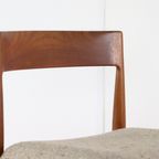 Set 2 Kai Kristiansen Voor Fritz Hansen Stoelen Vintage thumbnail 6
