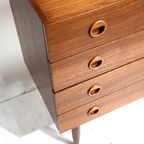 Deens Design Vintage Ladekast / Badkamermeubel / Commode Uit De Jaren '60 thumbnail 5