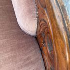 Antiek Mahonie Biedermeier Chaise Longue, 180 Cm Lang, Reliving thumbnail 13