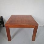 Vintage Musterring Houten Side Table Tafel. thumbnail 2