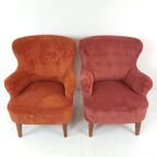 Vintage Artifort Theo Ruth Fauteuil Stoel Corduroy Rib Steen thumbnail 11