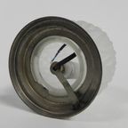 Art Deco Plafondlamp Met Mat Glazen Kap, Jaren 30 thumbnail 7