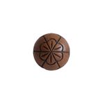 Kunststof Ronde Decoratie Bol Ø 10 Cm Met Streepmotief thumbnail 3