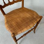 2x Vintage Originele Chiavari Stoelen – Hout thumbnail 11