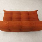 Ligne Roset Togo Set - 2 En 3 Zit - Roest Oranje thumbnail 11