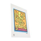 Offset Litho Naar Keith Haring Swing 19/150 Pop Art Kunstdruk thumbnail 3