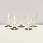 Set Likeurglaasjes Gerookt Glas X5 thumbnail 3